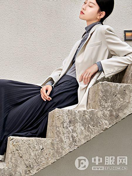 MOKA女装2022秋冬季黑色阔腿裤