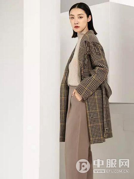 MOKA2022秋冬季灰色大衣