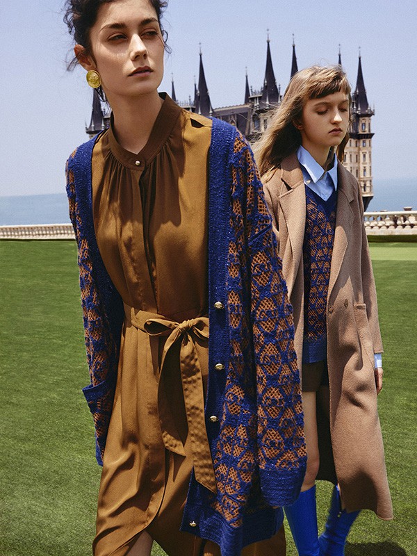 LAI睐女装2022秋冬季驼色大衣