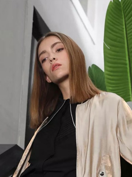 绽然女装2022秋冬季黑色T恤