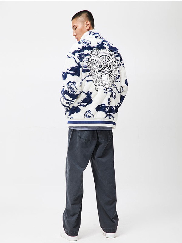 HEA休闲装2022秋冬季白色棉服