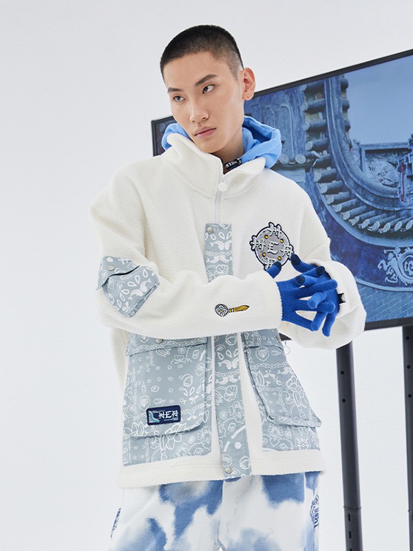 HEA休闲装2022秋冬季白色大衣