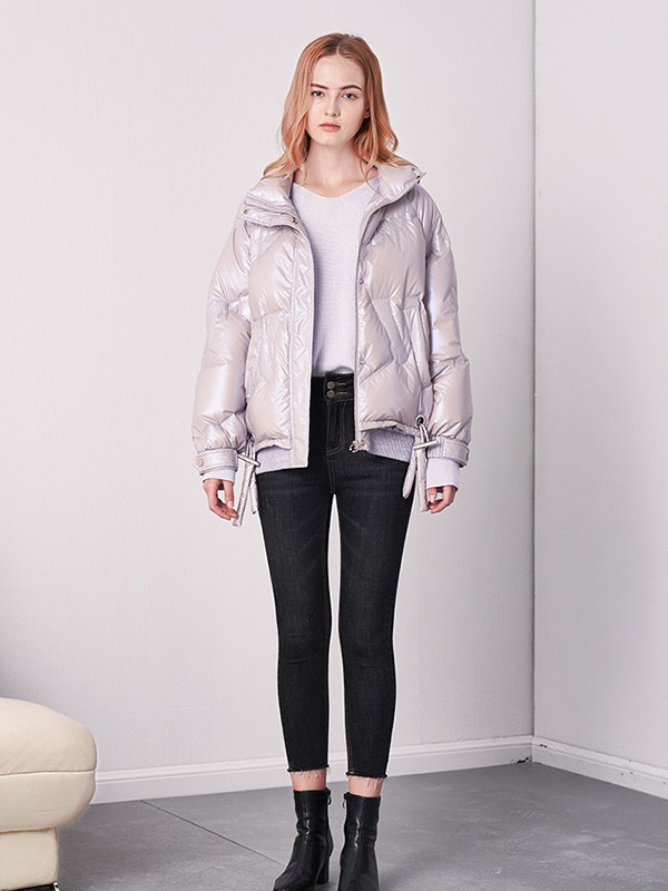 伊树女装2022秋冬季黑色长裤