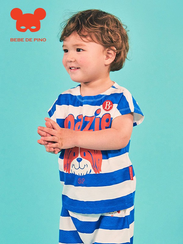 贝贝品诺童装2022春夏季白色连体衣