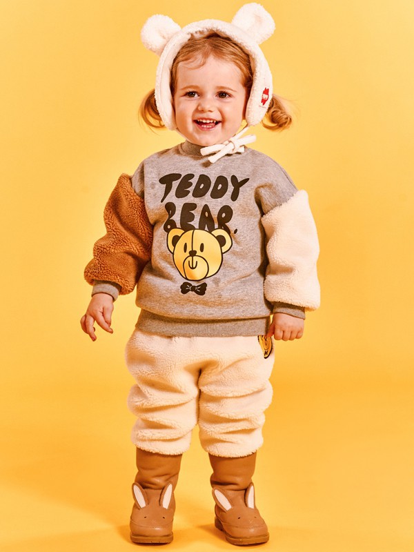 贝贝品诺2022秋冬季米色长裤