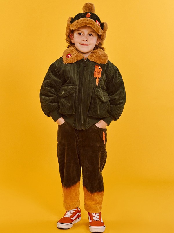 贝贝品诺童装2022秋冬季拼色长裤