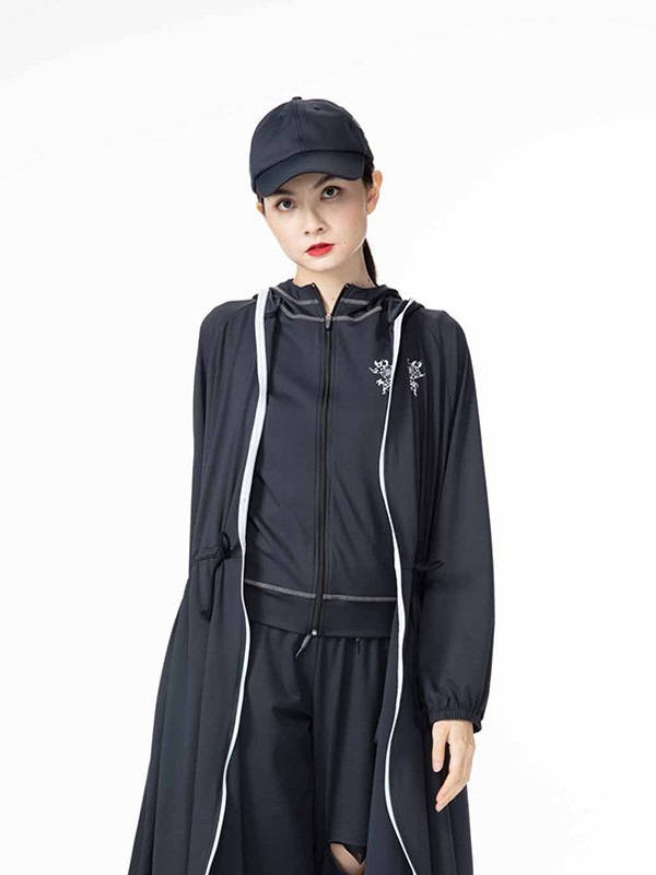 后益女装2023春夏季黑色外套
