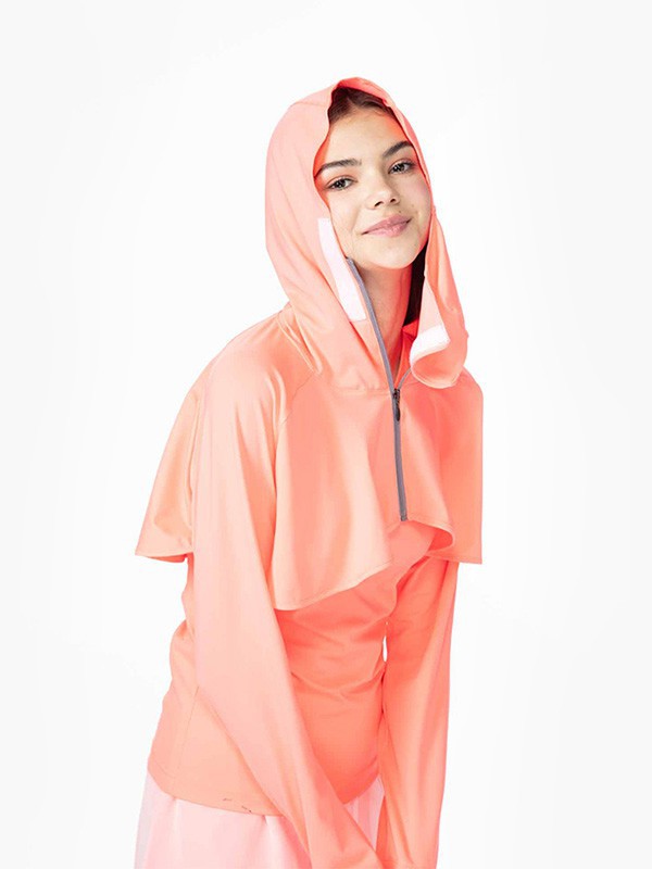 后益女装2023春夏季橙色T恤