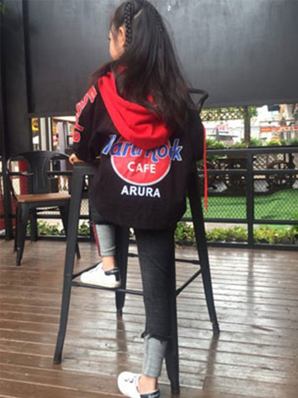 简所2022秋冬季黑色棉服