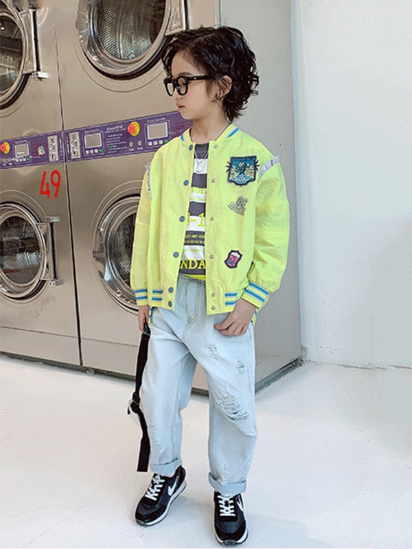 卡拉美童装2022秋冬季灰色长裤