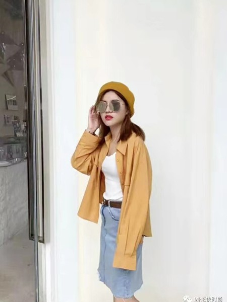 MHE女装2023春夏季白色背心