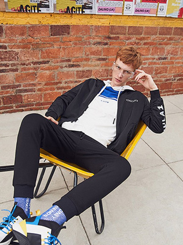 新格新男装2023春夏季白色T恤