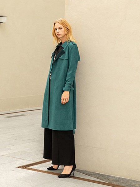 anothehome2022春夏季蓝色大衣