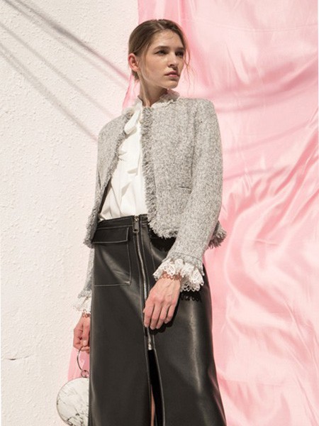 anothehome2022秋冬季黑色包臀裙