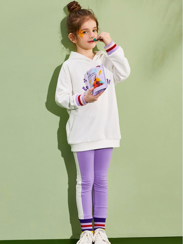 巴帝巴帝童装2022秋冬季白色T恤