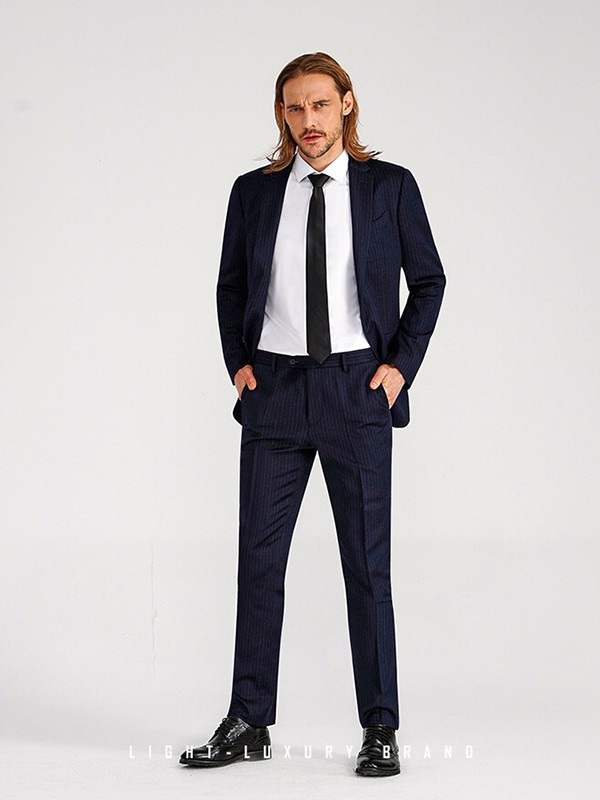 培罗蒙男装2022秋冬季白色衬衫