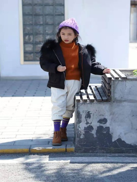 mocodémoco童装2022秋冬季黑色棉服