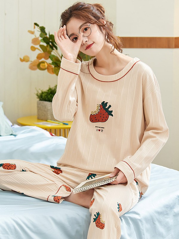 多拉美2022秋冬季肤色家居服