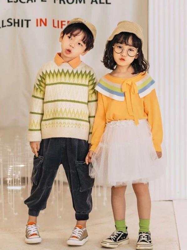 爱西西童装2023春夏季白色纱裙