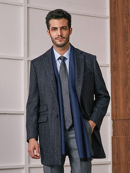 所罗男装2022秋冬季灰色西装