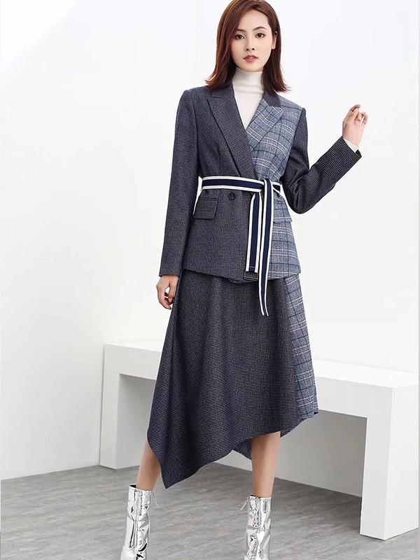 DakaTrip2022秋冬季灰色西装