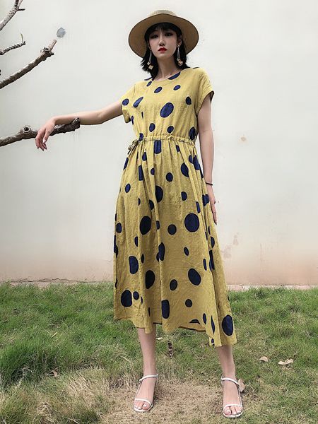 女衣号2023春夏季黄色连体衣