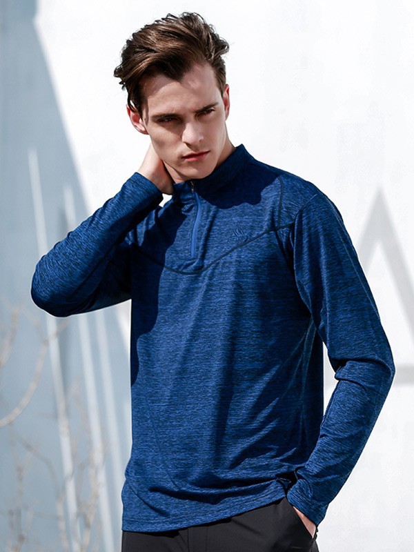 极地2023春夏季藏蓝色运动装