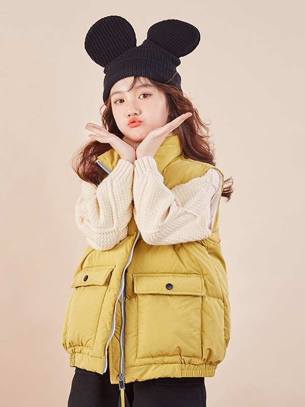 富罗迷2022秋冬季黄色夹克