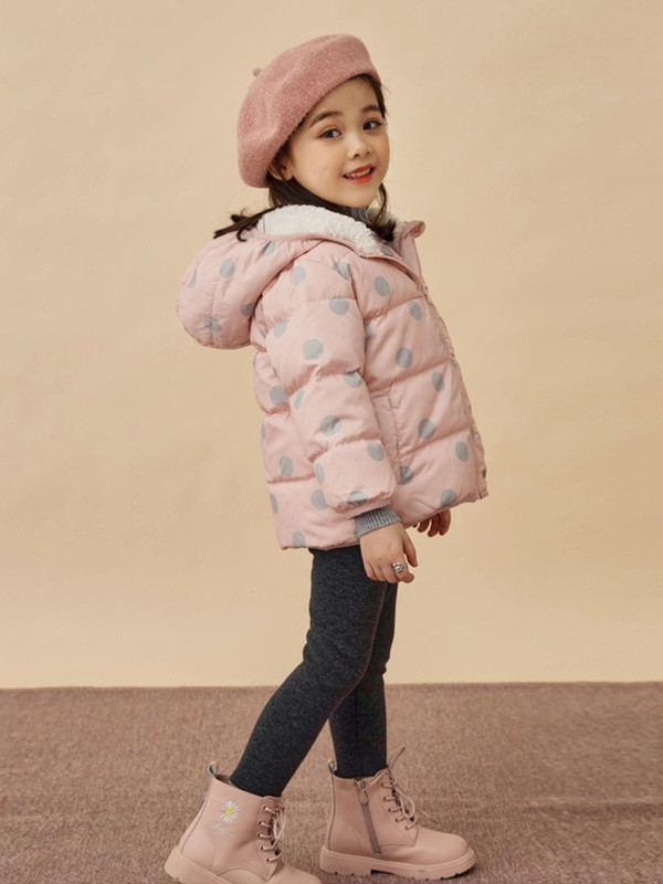 富罗迷2022秋冬季粉色棉服