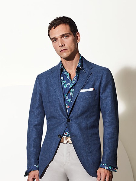 kiton女装2022秋冬季藏蓝色西装