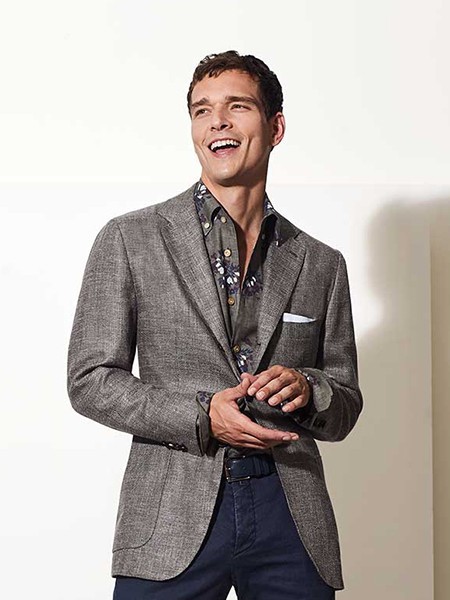 kiton女装2022秋冬季棕色西装