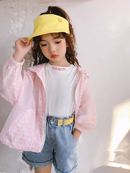 韩米娜童装2022秋冬季白色T恤