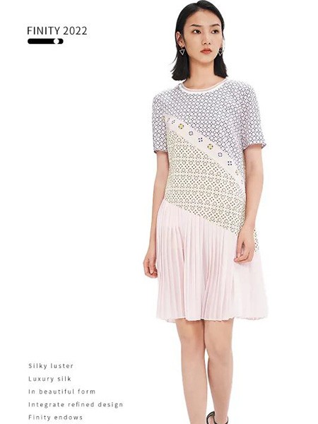 蓝珣女装2022秋冬季白色短裙