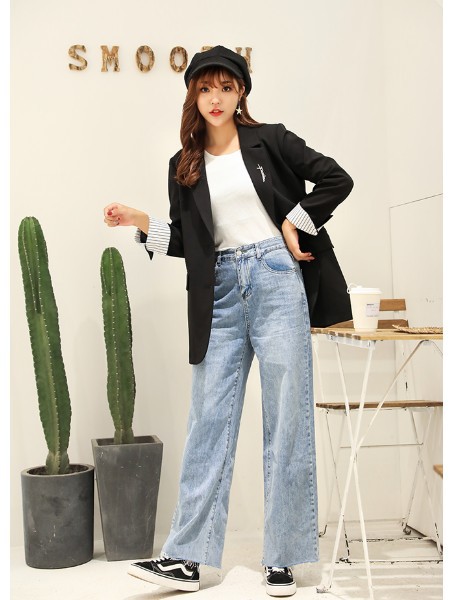 爱町女装2022秋冬季白色T恤