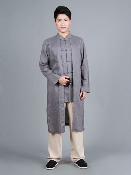 昕汉唐休闲装2023春夏季灰色套装