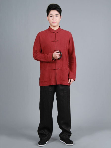 昕汉唐休闲装2023春夏季黑色长裤