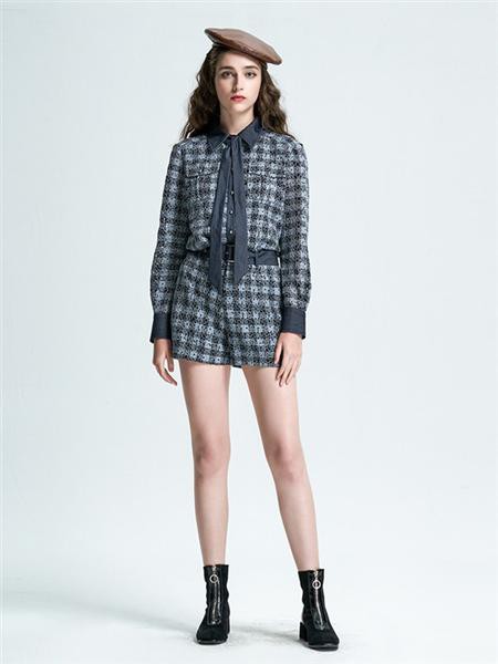 抹上2022秋冬季灰色短裤