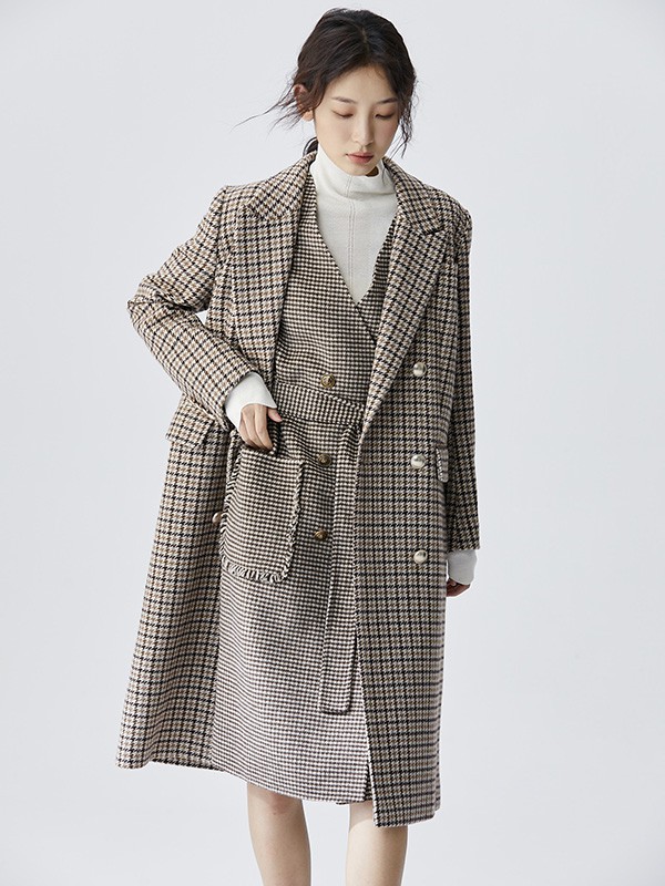 MYMO2022秋冬季灰色大衣