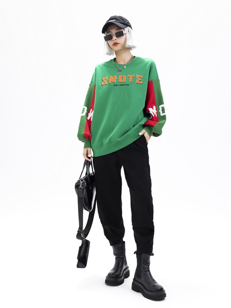 拓谷2022秋冬季绿色T恤