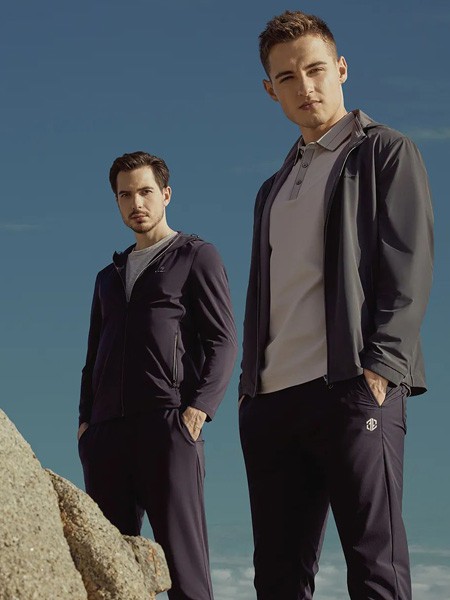 威尔浪WELLLONG男装2022春夏季白色T恤