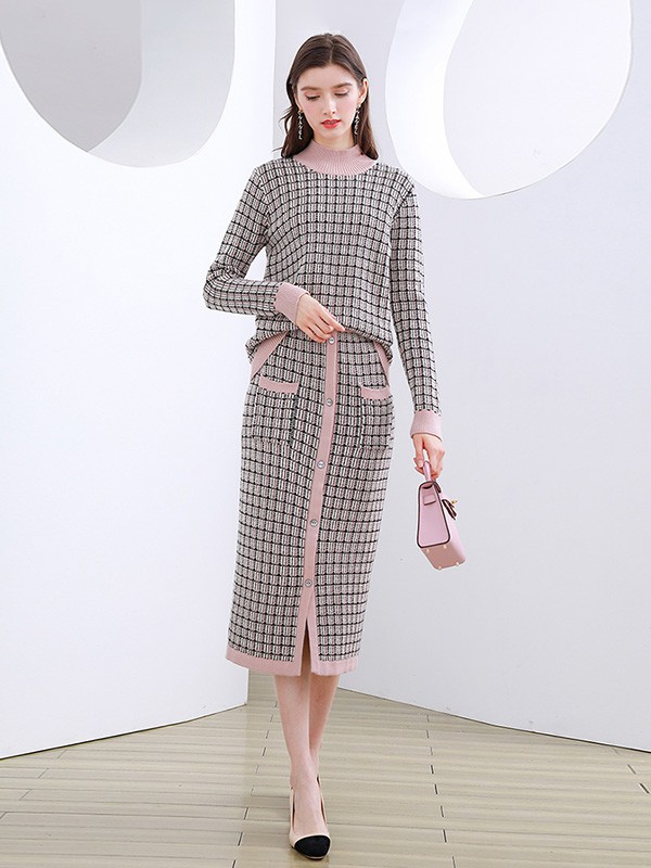 未风WIFING女装2022秋冬季灰色连衣裙