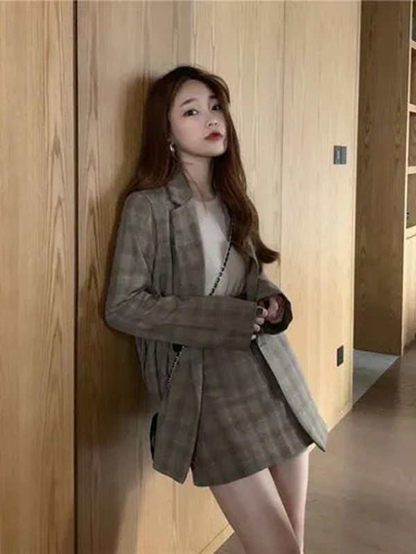 SANDRO女装2022秋冬季灰色包臀裙