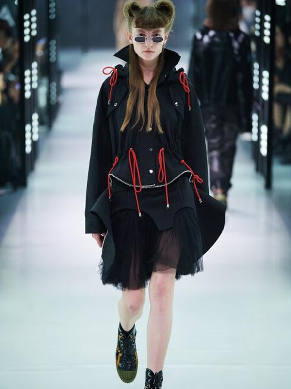 JINNNN女装2022秋冬季黑色大衣