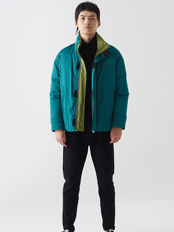 花門男装2022秋冬季黑色长裤