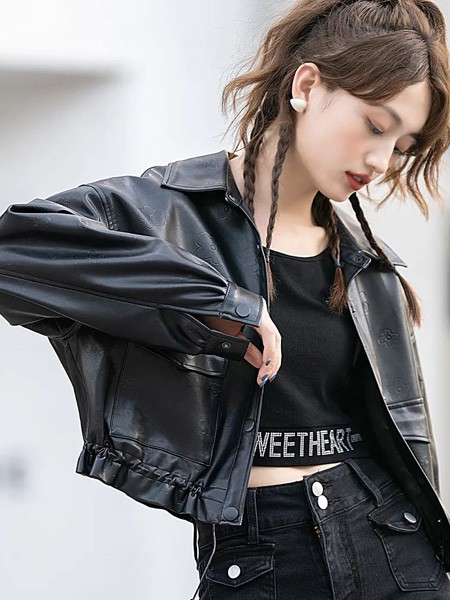 MIYU女装2022秋冬季黑色背心