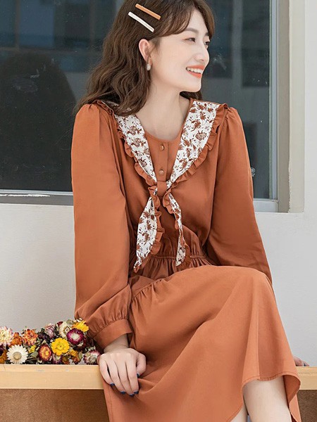 MIYU女装2022秋冬季咖啡色连体衣