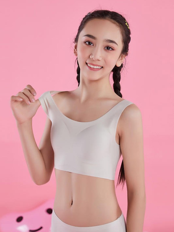 添翼美内衣2022秋冬季白色少女内衣