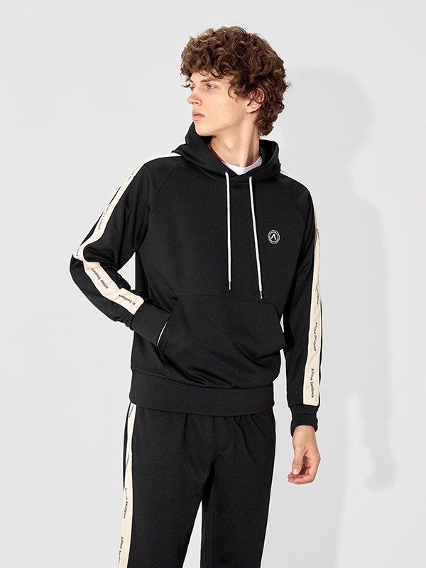 AEX男装2023春夏季黑色卫衣