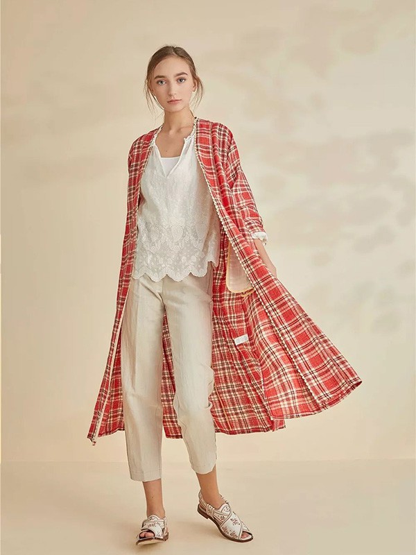 Cocktaillamode女装2022秋冬季橙色外套