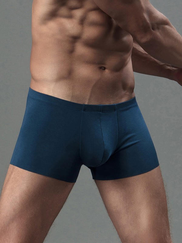 DEVERLI内衣2022秋冬季藏蓝色无痕内裤